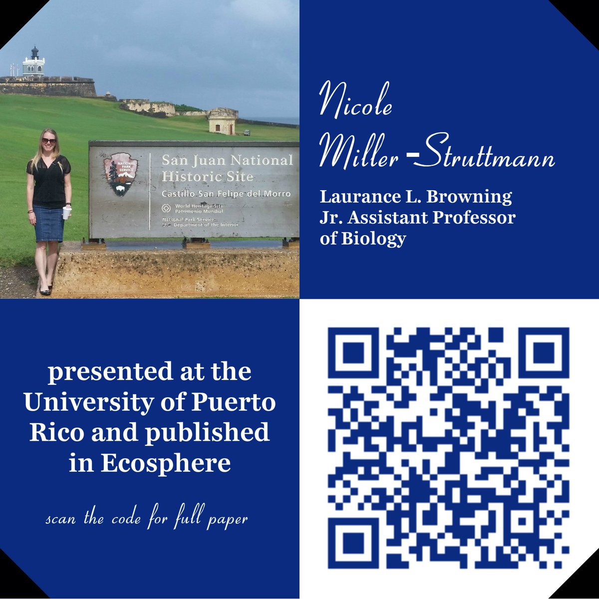 WebsterArts&Sciences (@websterartsci) on Twitter photo <a href="/NMStruttmann/">Nicole Miller-Struttmann</a>, Laurance L. Browning Jr. Assistant Professor of <a href="/WebsterUBioSci/">Webster BioSciences</a>, presented at the <a href="/UPRInforma/">UPR Informa</a> and published in <a href="/EcosphereTech/">Ecosphere</a> <a href="/NMStruttmann/">Nicole Miller-Struttmann</a>, Laurance L. Browning Jr. Assistant Professor of <a href="/WebsterUBioSci/">Webster BioSciences</a>, presented at the <a href="/UPRInforma/">UPR Informa</a> and published in <a href="/EcosphereTech/">Ecosphere</a>