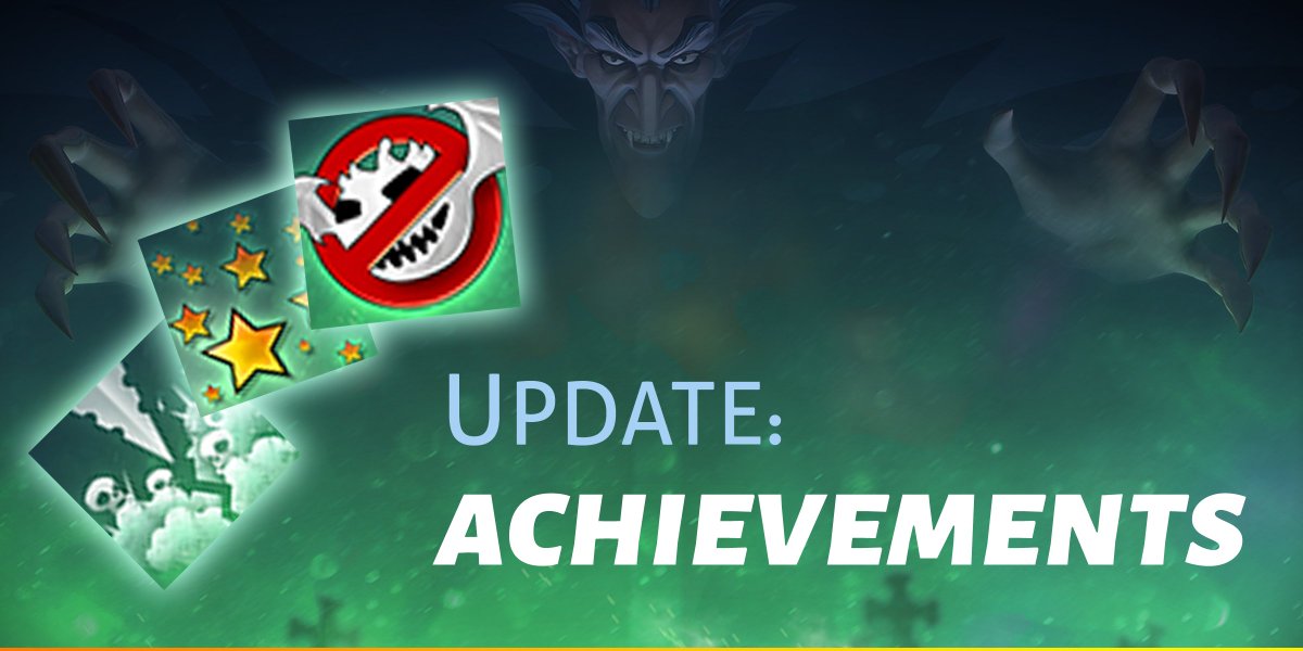 Hero_Defense's tweet photo. Happy Tuesday! Todays update has 3 new Achievements for you to obtain - Try to become a Ghost Buster, Wave Breaker and gather all the Stars. https://t.co/EFBr5pxgTb