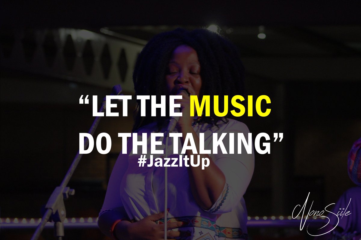 NonoSiile's tweet photo. LET THE MUSIC DO THE TALKING #JazzItUp #NonoSiile https://t.co/j0KyLDOBii