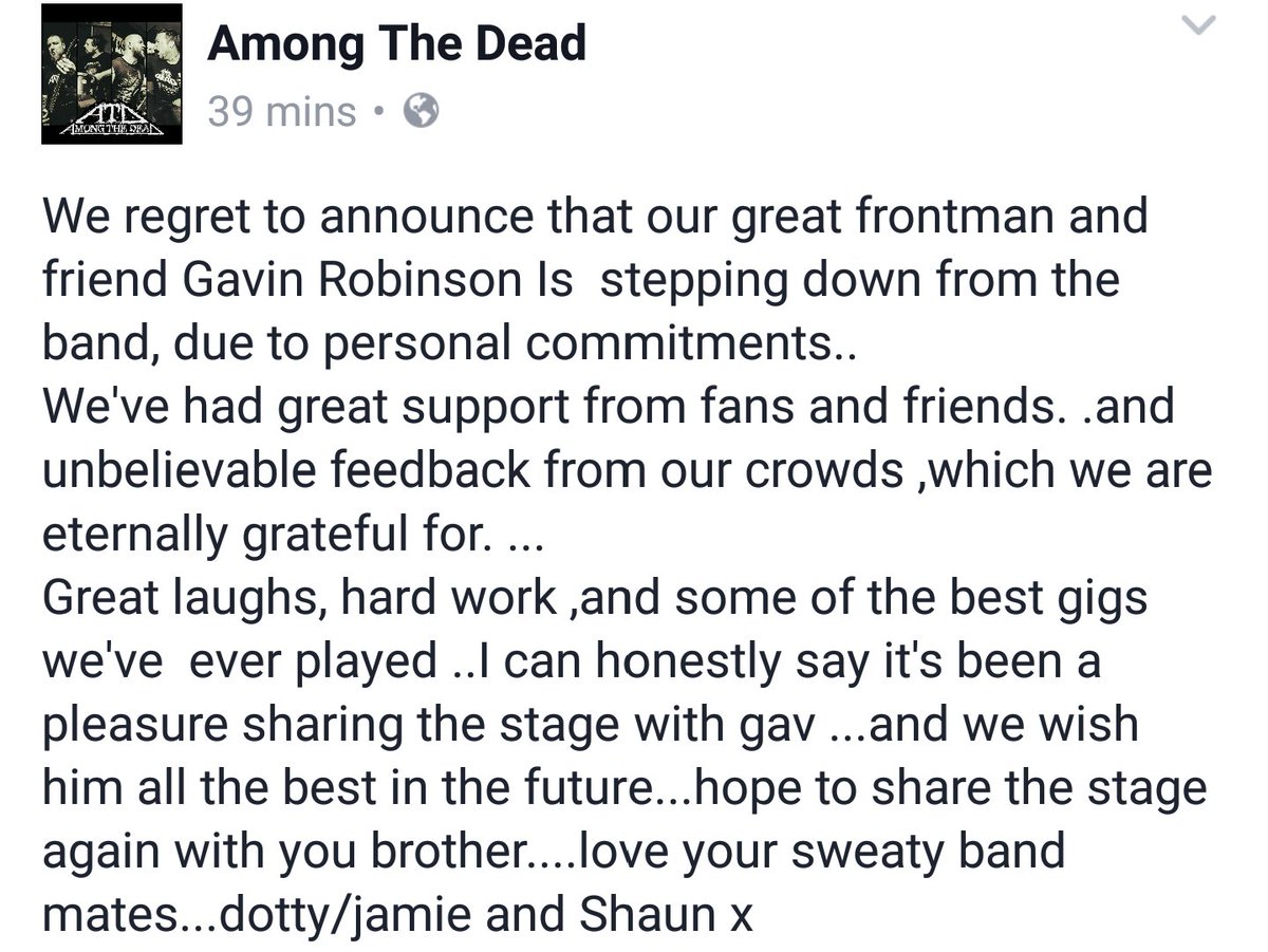Among The Dead (@amongthedeaduk) on Twitter photo 