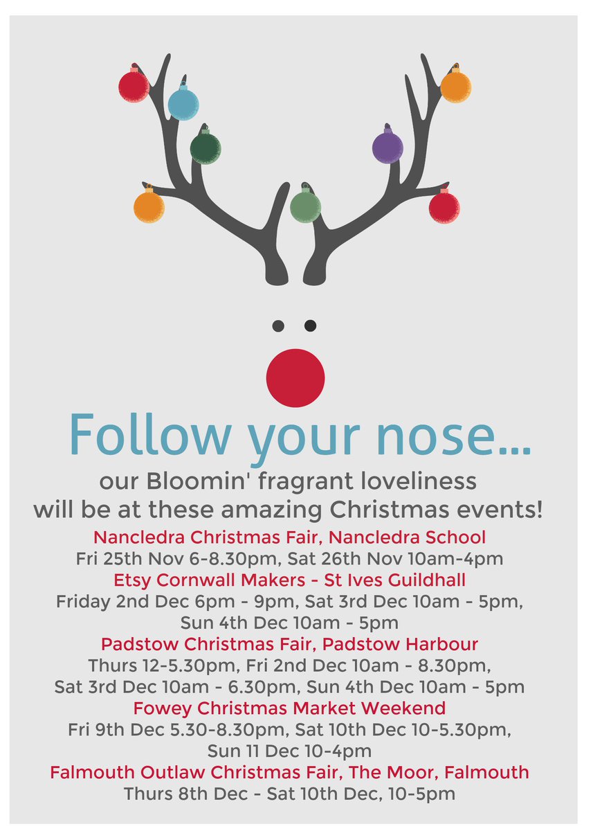 BloomRemedies's tweet photo. If you're near come and say hi!  #cornwall #handmade #artisan #naturalskincare #padstow #fowey #stives #falmouth #bloom #bloomcornwall https://t.co/jTZbuuTeFY