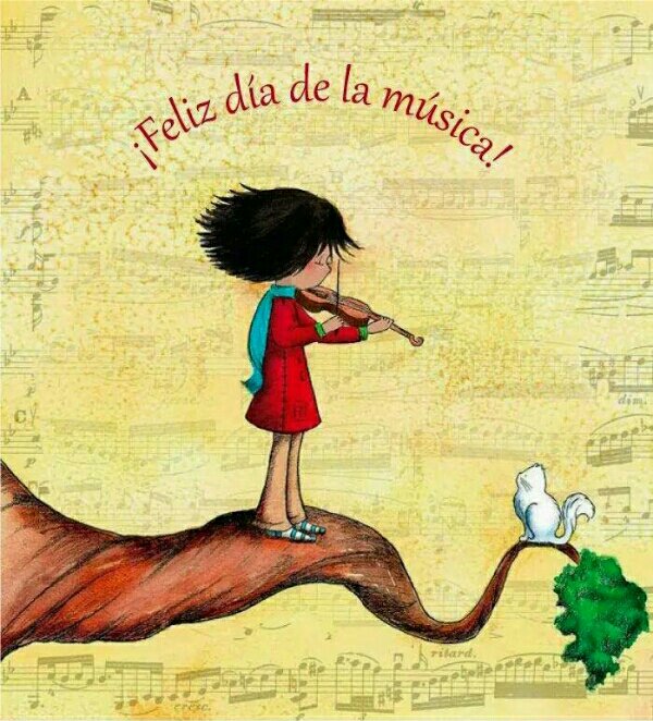 A tod@s l@s músic@s #FelizDiaDeLaMusica !!! #SantaCecilia #22nov