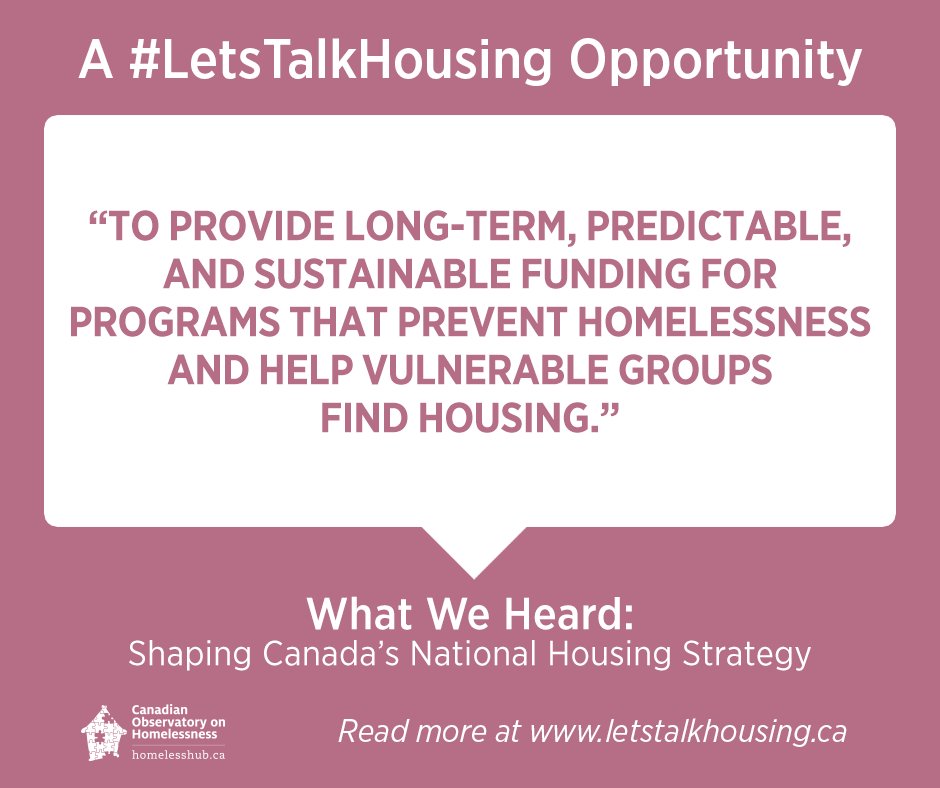 #LetsTalkHousing