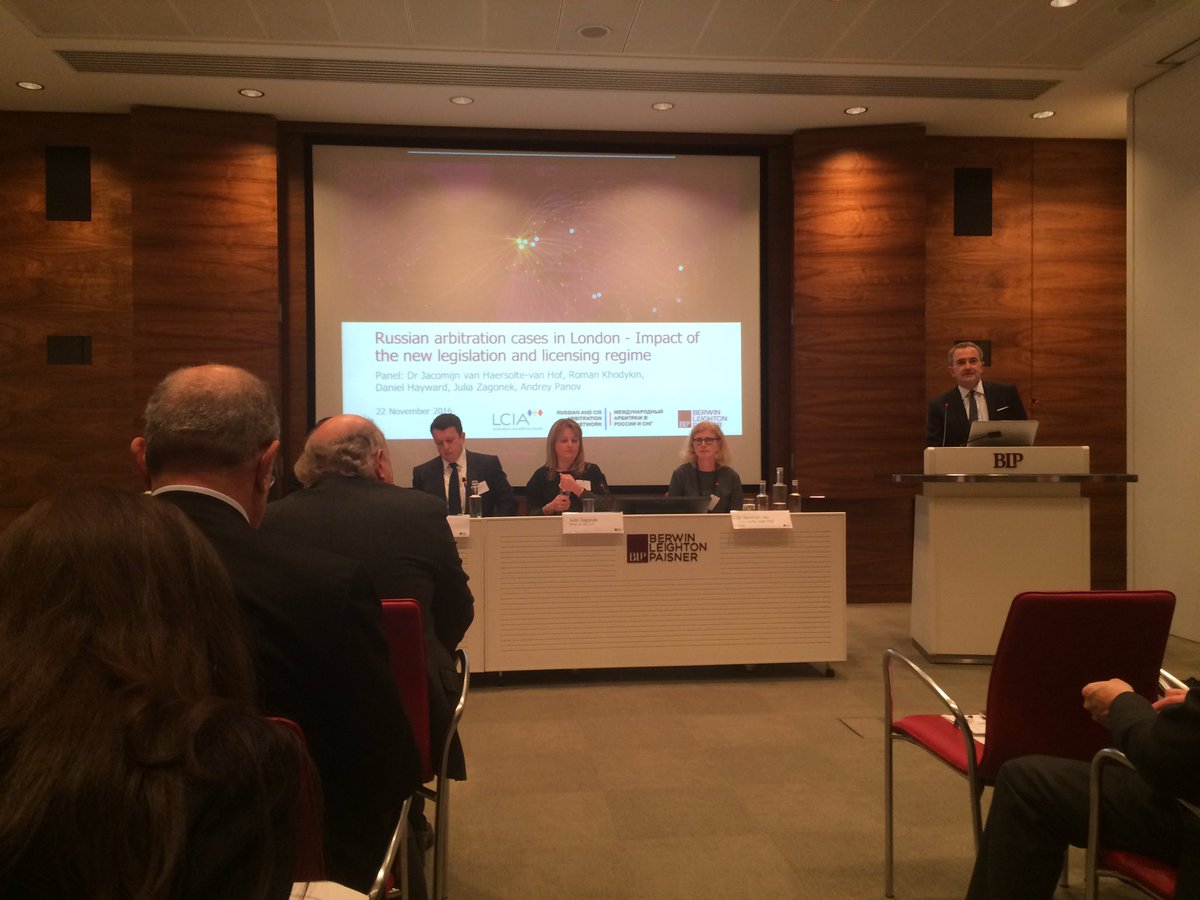 Russian arbitration cases in London - Impact of the new legislation and licensing regime <a href="/BLPLaw/">BLPLaw</a>