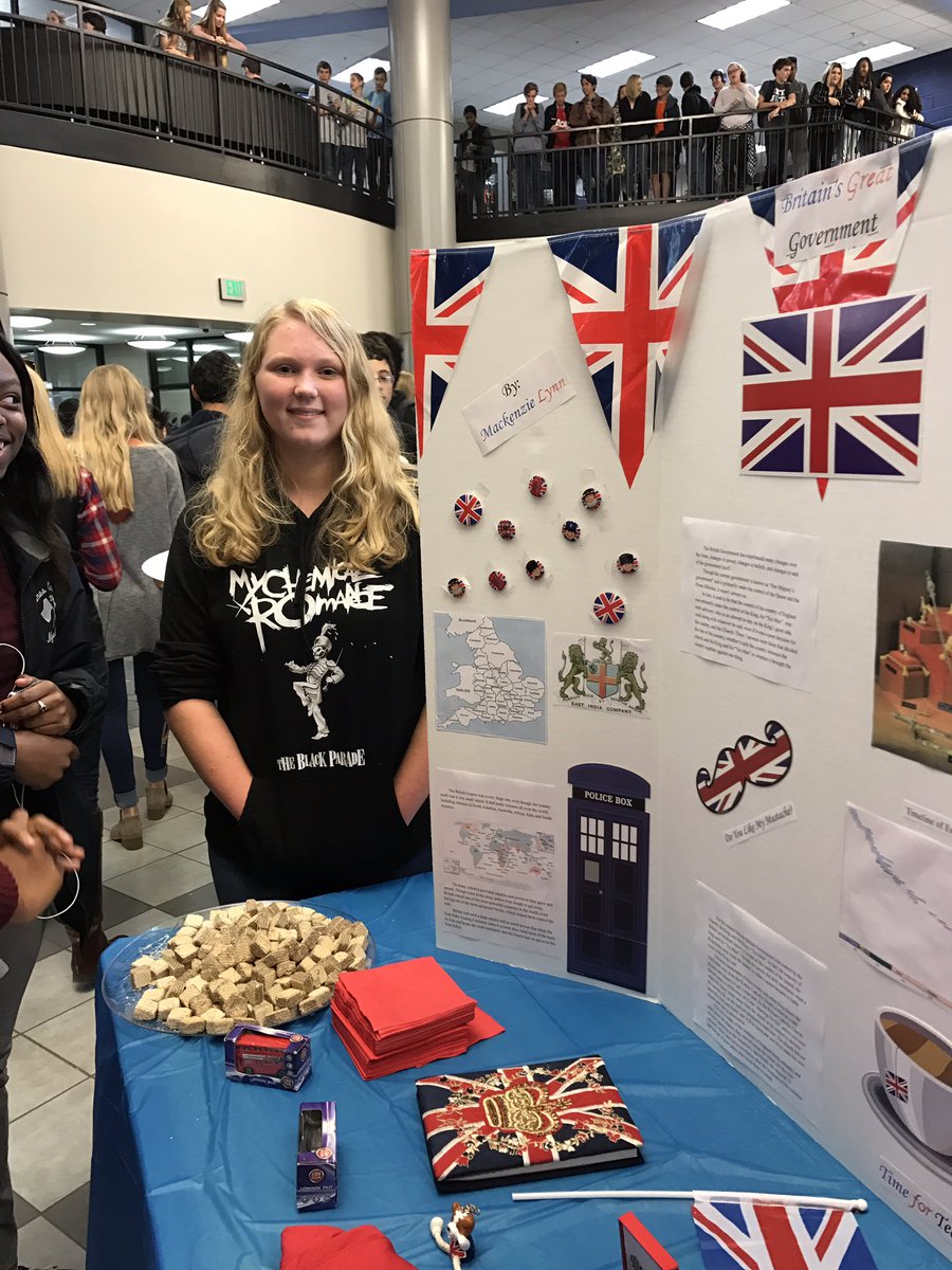 Candace_Baum's tweet image. Global Heritage Expo. I 💙 my school. #proudtobeajet #mcsconnect