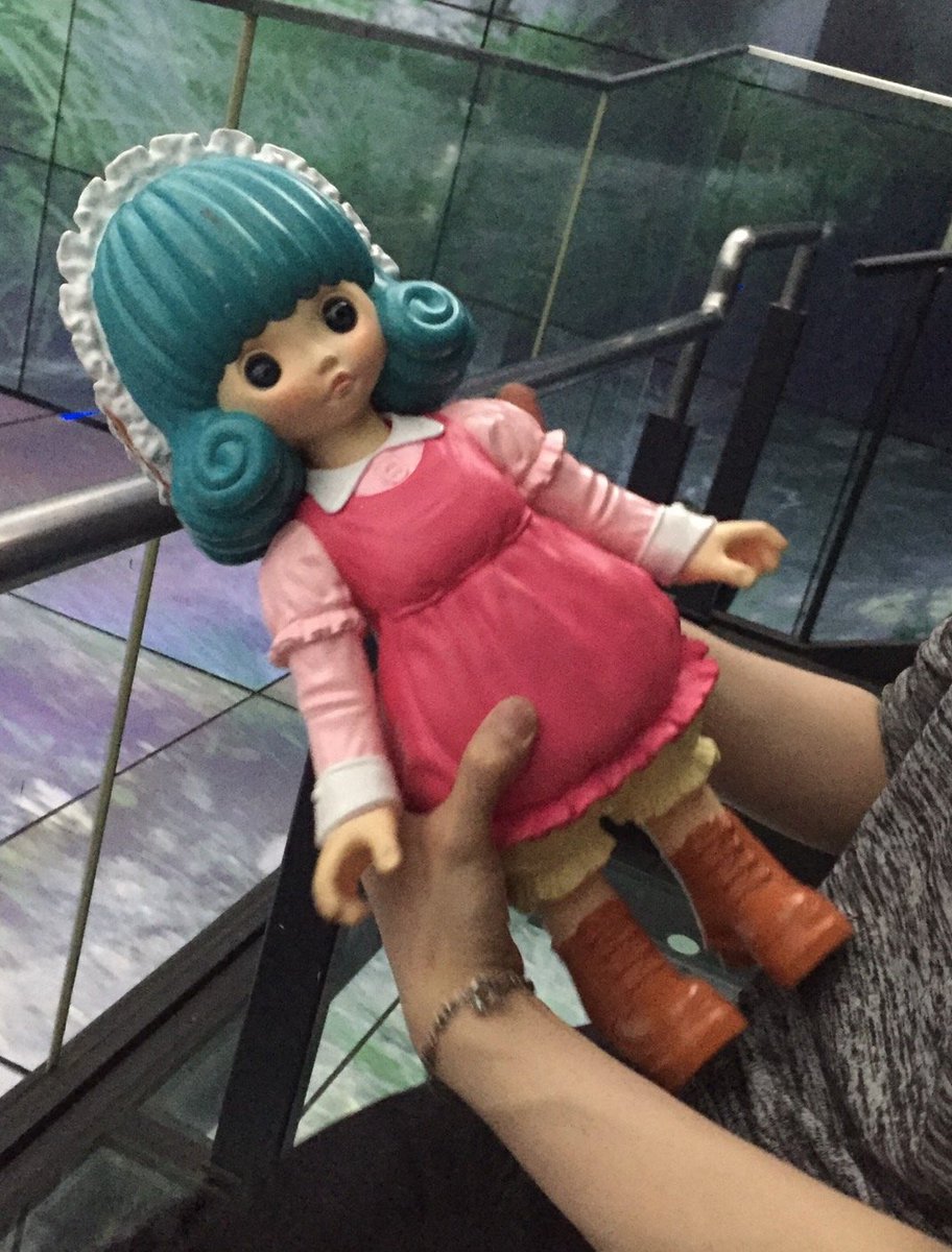 自分が担当した長崎ハウステンボスのアトラクション「憑人」の人形も