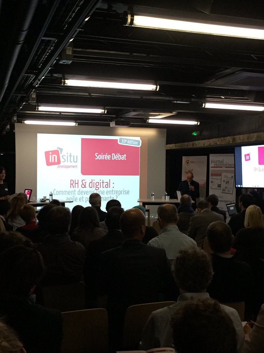 #ISDEvent c'est parti ! Soirée-Débat RH &amp; Digital <a href="/LaFTRSM/">La French Tech Rennes St Malo</a> #rh #digital