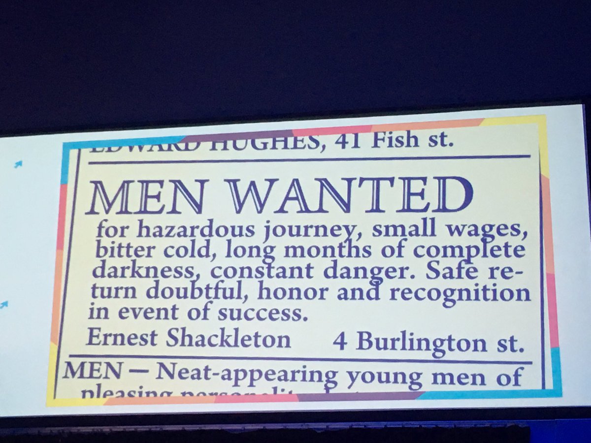 equizzesapp's tweet image. Shackleton and the definition of an entrepreneur @LlucMartiF #innovaIMPULSA