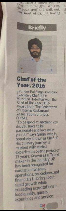 soumyabkkiihm's tweet photo. Can you recognize this top chef of India?  #FHRAI  #ChefOfTheYear JPSingh  @LeMeridien  #IIHMAlumni #HospitalityRocks @IIHMHOTELSCHOOL https://t.co/HxSQ1MwsdB