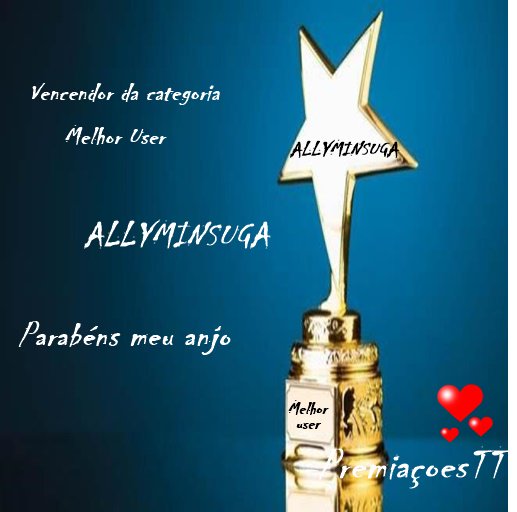 PremiacoesTT's tweet photo. Vencedor do Melhor user é @ALLYMINSUGA parabéns amor... Quando der chama na dm

HARMOS STARS #MTVStarsFifthHarmony https://t.co/IAzbUr762B