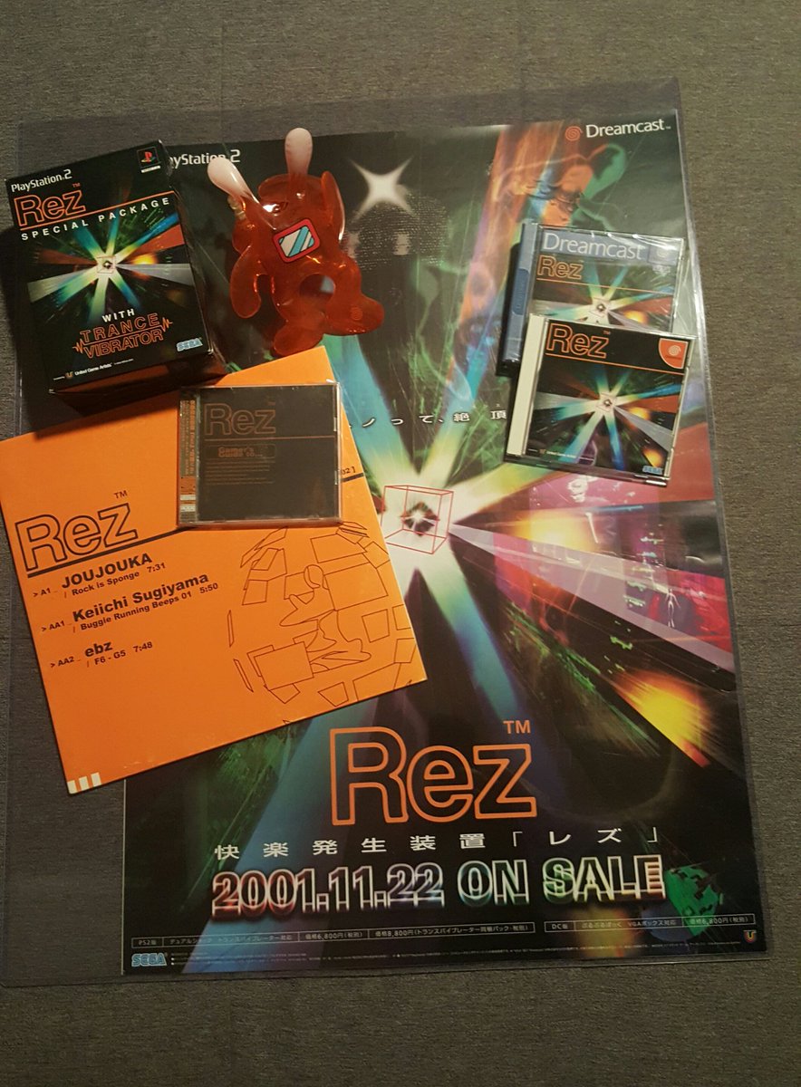 turfmasta's tweet photo. Happy 15th to one of my favorite games of all time! Congratulations on everything @Mizuguchitter @enhance_games #Rez15th #PSVRez https://t.co/iCZBavfCNN