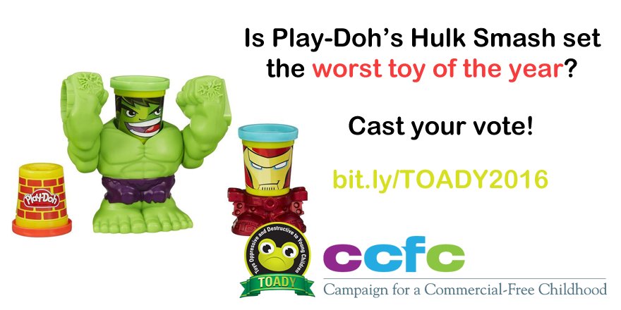 hulk smash play doh