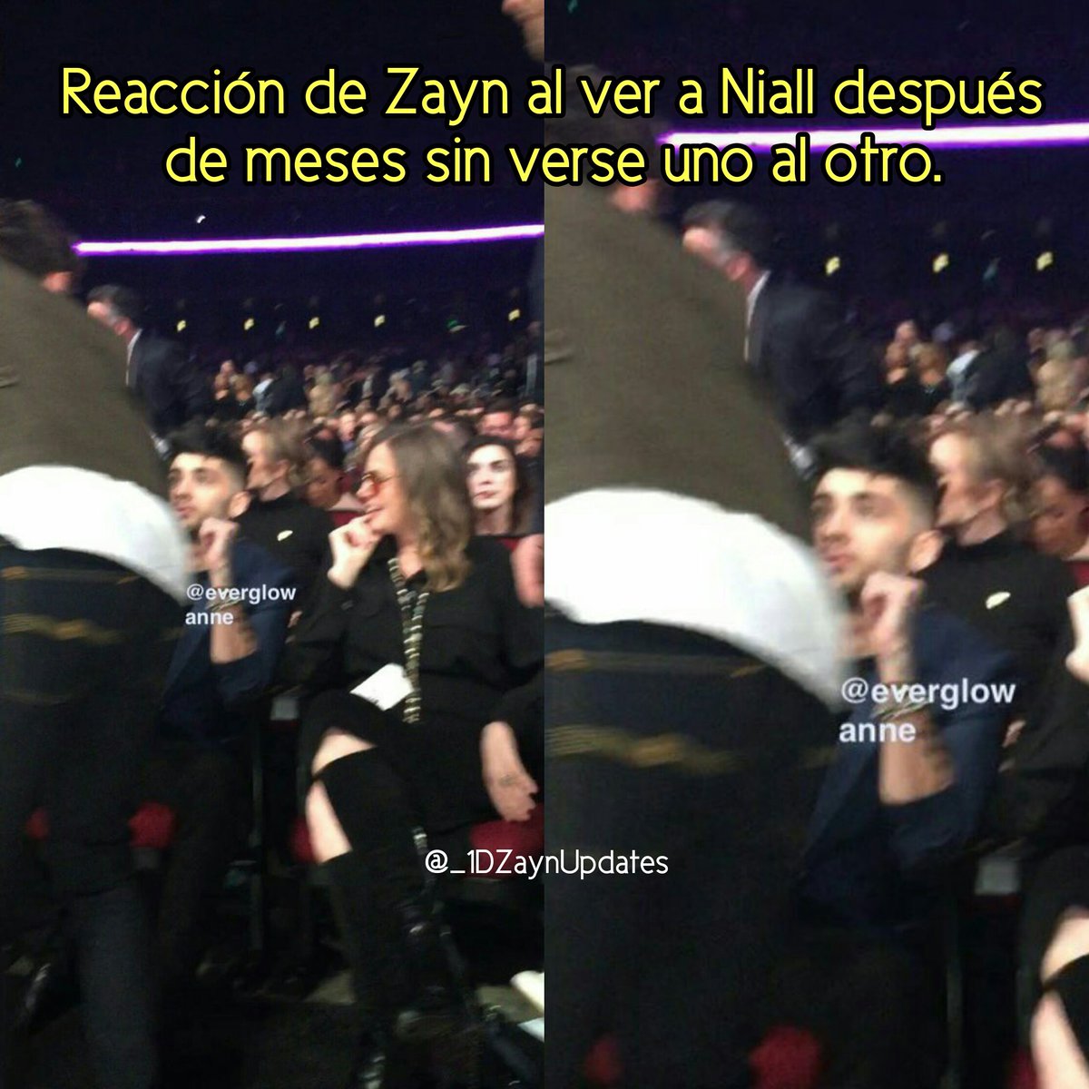 _1DZaynUpdates's tweet photo. Reacción de Zayn al ver a Niall después de tanto tiempo sin verse.

#1DZaynUpdates https://t.co/sc2Z3MSe0q