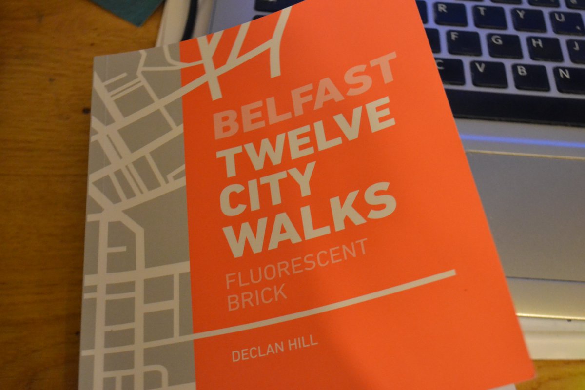 CreativChangeNI's tweet photo. @stellazine #declanhill #Belfast 12 city walks available @PLACENI @visitbelfast @waterstones #letswalk https://t.co/eZ5gZL6uZU