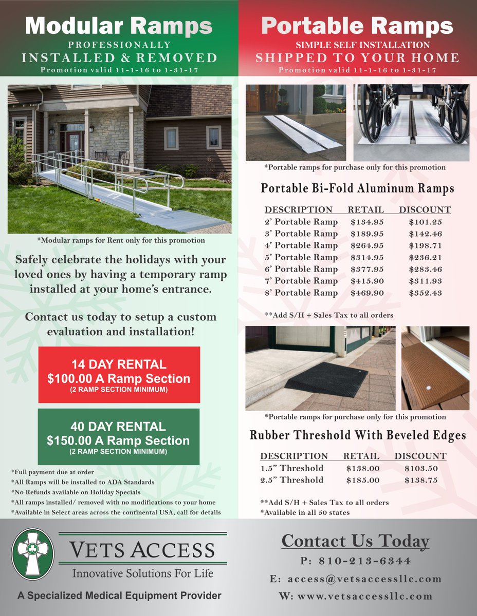 vetsaccessllc's tweet photo. #HomeForTheHoliday! Bringing friends &amp; family together! No family should be apart for the holidays due to a disability! https://t.co/9m0lFZhsCi