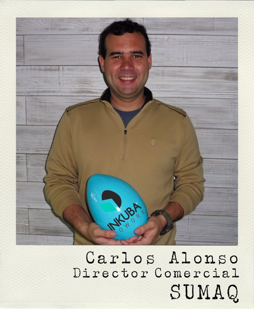 InkubaCowork's tweet photo. ¡Bienvenido Carlos! https://t.co/KvI7ixcCdd