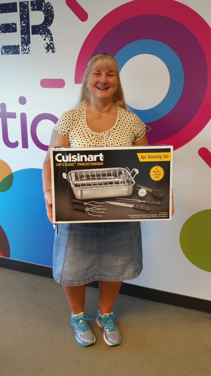 teamstine's tweet photo. @HARRISBURG_CC congrats to Barb Fusco for being our latest NRS winner! Way to go Barb! #lifeatatt https://t.co/yIBExP6YSI