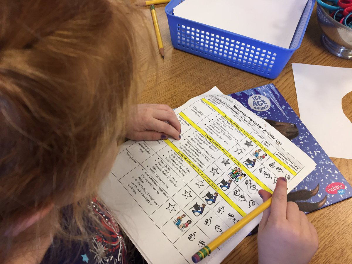 patriciaeyer's tweet image. @WOSnews #mrspenoWOS #mrscosgroveWOS students use their &quot;November Nonfiction&quot; activity list to learn more about #deweydecimal #libraryWOS ❤️