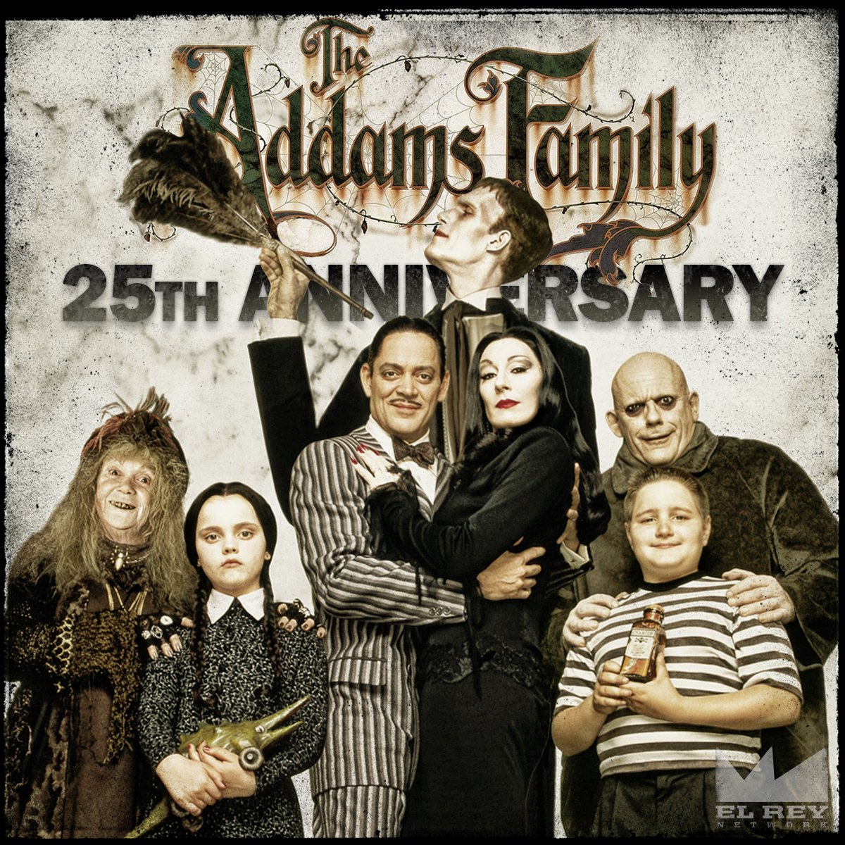 Thanksgiving Week Is The Perfect Time To Celebrate Happy 25th Anniversary Addams Family El Rey Network Scoopnest