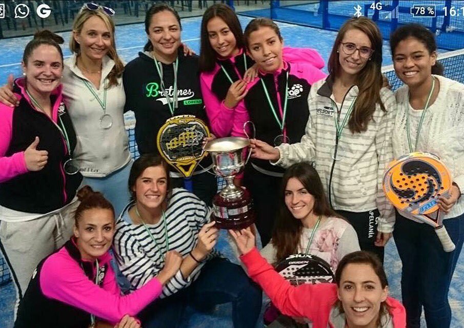 La Selección Malagueña Femenina ha ganado el Campeonato de Andalucía, y con ella, Alba Pérez. ¡Que no acabe esta temporada! #pádel #TeamSANE