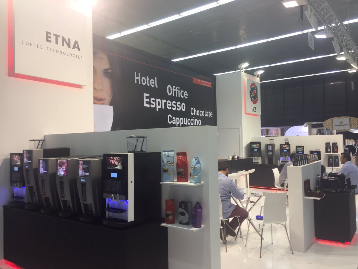 ETNA Coffee Technologies and ICS Vending participated in Hotelia 2016. November 18-20 in Thessaloniki.  Hall 12 Stand 14.