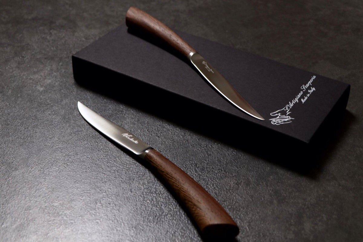 New knife collaboration with <a href="/RestVinkeles/">Restaurant Vinkeles</a> &amp; L'Artigiano Scarperia