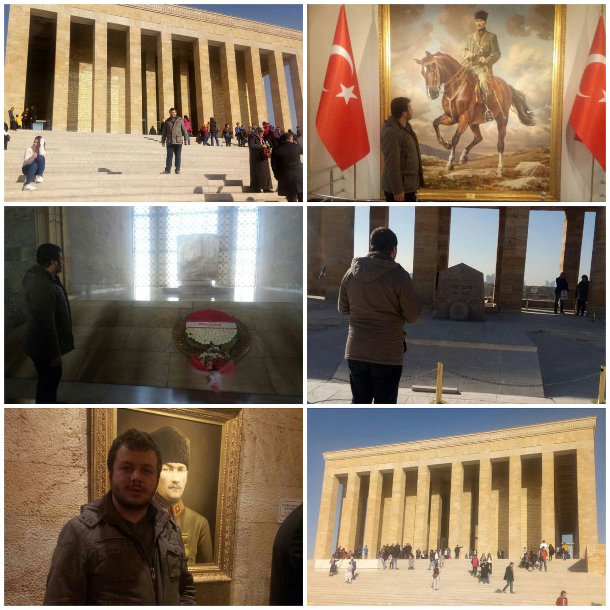 Ulu Önderimiz Mustafa Kemal Atatürk'ü ve Milli Şefimiz İsmet İnönüyü Anıtkabir'de andık. #Anıtkabir #Atatürk #İsmetİnönü