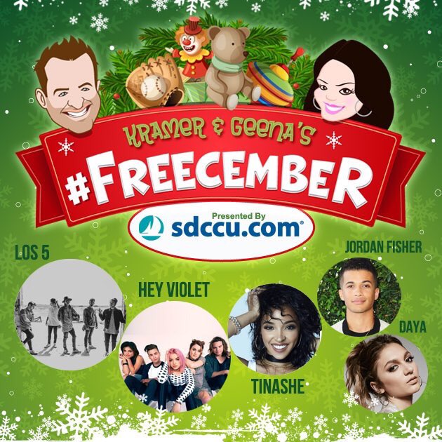 Los5Music's tweet photo. We're pumped to ROCK TF OUT at CityWalk, JingleBall LA, FREEcember &amp; JingleBall NYC 🤘🏼 https://t.co/V02nd00Wqy