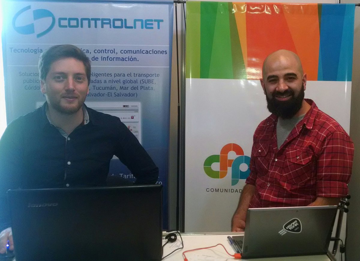 CIIECCA's tweet photo. Estamos acompañando a Controlnet y @comunidadcfp en #FEET2016 https://t.co/6A0it36cUV