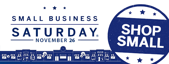 PoliticsProse's tweet photo. Feeling the crush of #BlackFriday? Avoid the crowds and support your local stores for #SmallBusinessSaturday instead! Think big, shop small. https://t.co/pDqrw30pNn