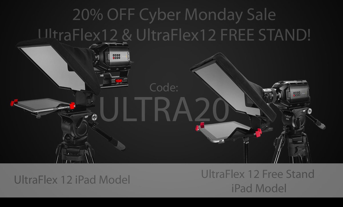 FloLights's tweet photo. Limited time 20% off UltraFlex12 &amp; UltraFlex12 FreeStand sale (Cyber Monday) offer expires 11/29/2016 code: ULTRA20 https://t.co/uOK5Vnn9wo https://t.co/CJiwJYuEW1