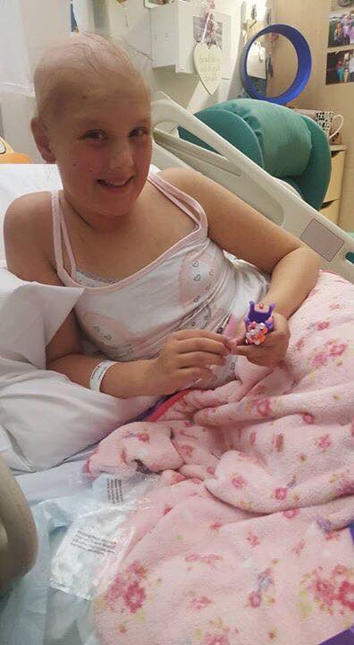DemisJourney's tweet photo. She's so beautiful. Despite her news, she still smiles #ChildhoodCancer https://t.co/X0DM1vF9sU
