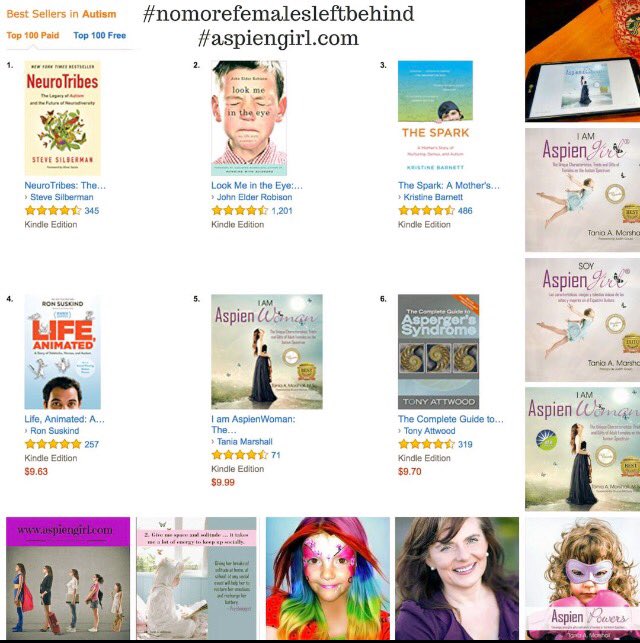 Please retweet and thank you. We made it to #5 best sellers list <a href="/Amazon/">Amazon</a> USA #nomorefemalesleftbehind #autism #femaleautism #aspiengirl.com