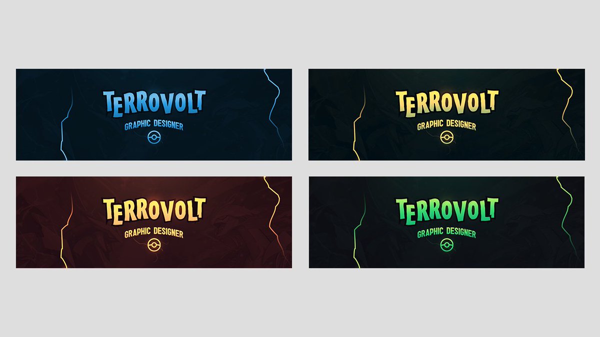 Terrovolt's tweet photo. NEW REBRAND! Decided to go with something simple :]

What do you guys think? https://t.co/LFtEnS6ls7