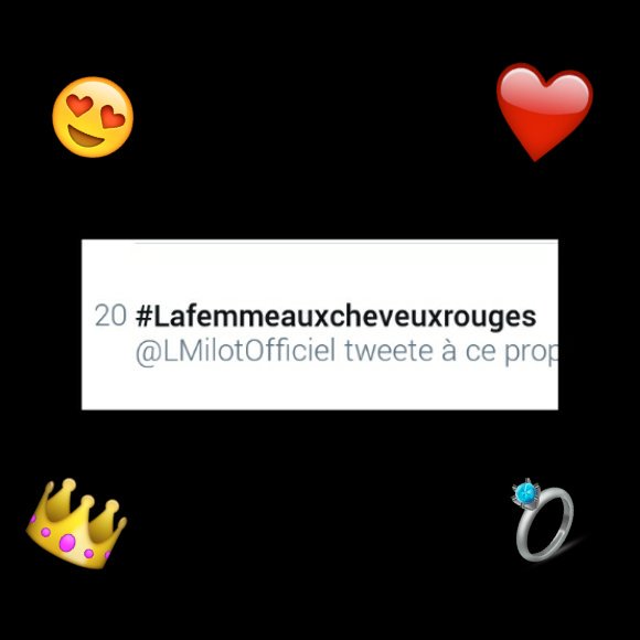 Taloushe_Pokora's tweet photo. Bien joué ! 😘😘
EN TOUT !! 😘😘
#LAFEMMEAUXCHEVEUXROUGES 😍😍
@LMilotOfficiel https://t.co/poIFOhFyif