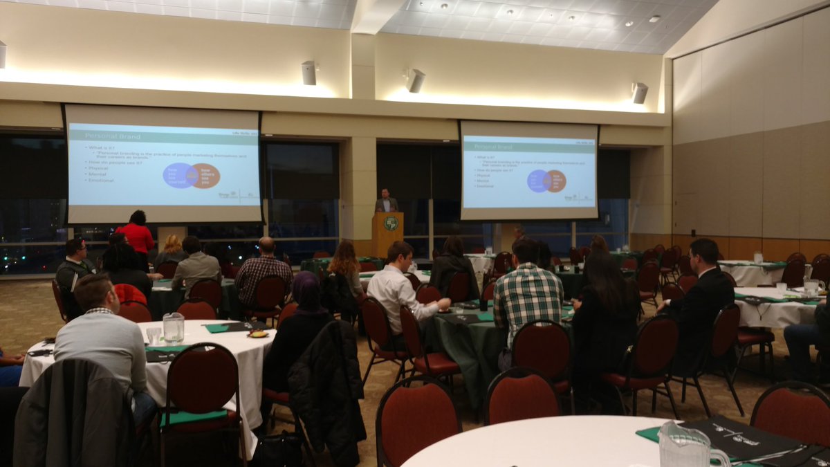 AnnaMLRHR's tweet photo. Life Skills 101 is off to a great start with Personal Branding #YoungProfessionals #CLEstateYAC @CSU_Vikings https://t.co/ELBvVy9Bo8