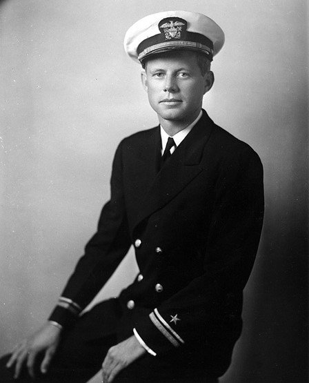 'I served in the United States Navy'. - John F. Kennedy (1917-1963)
