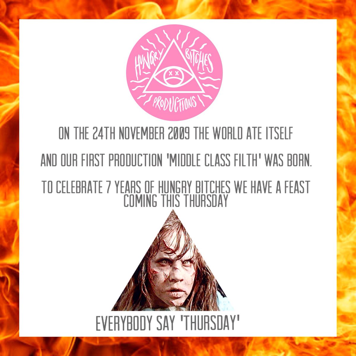 It's been 7 years since we landed on planet earth. We have a nasty surprise coming this Thursday to celebrate. SAY IT. SAY THURSDAY 
🌏🤘🔥