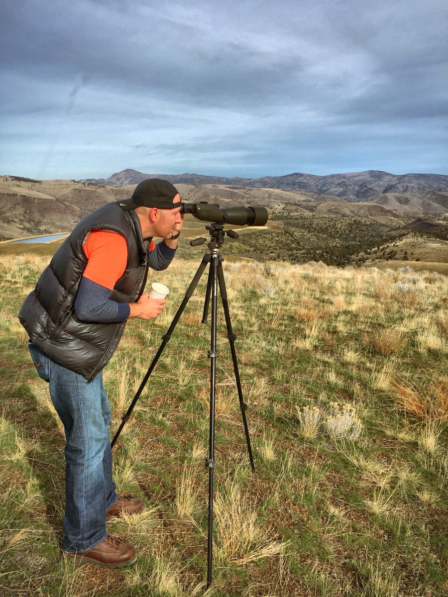 Glassing for big game on a beautiful day at Antone Ranch! <a href="/danner/">Danner</a> <a href="/SwarovskiOptik/">SWAROVSKI OPTIK</a>
