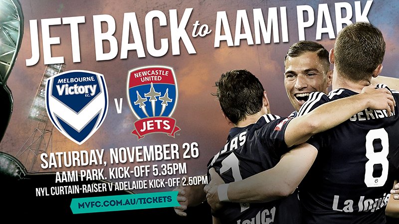 gomvfc's tweet photo. It's an #MVFC double-header at @AAMIPark on Saturday afternoon. #FYNL at 2.50pm, #ALeague at 5.35pm. Tickets: https://t.co/GtQFpA7zew https://t.co/m74pSLA2vo