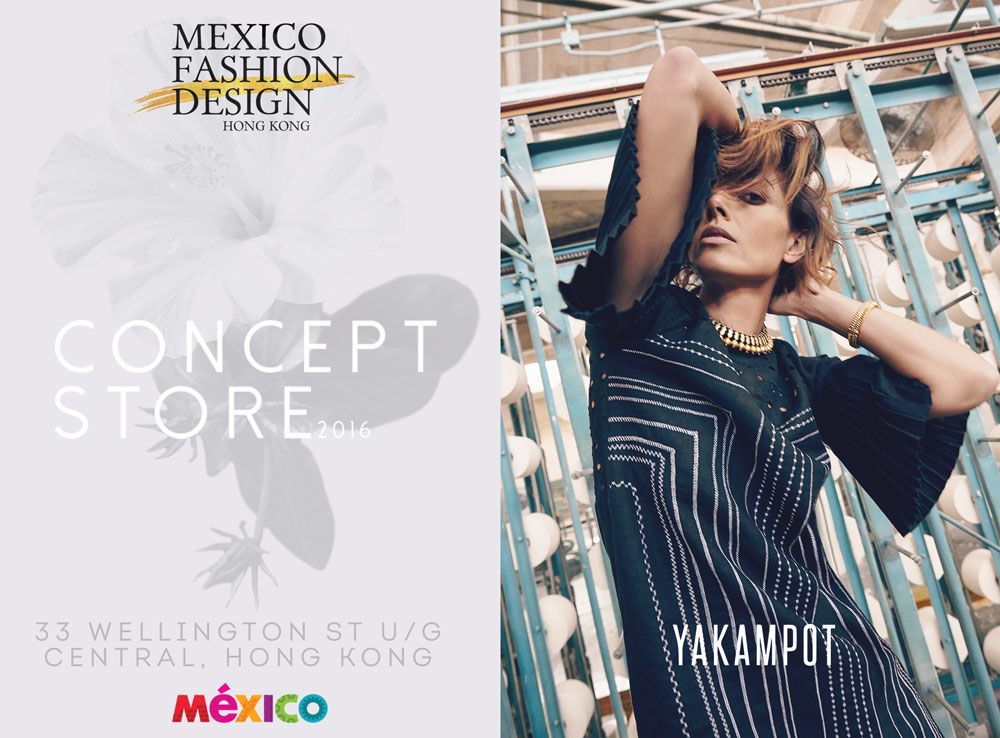 #YAKAMPOT, parte de los 16 "diseñadores mexicanos a la conquista de Asia"; hasta el 7 de diciembre desde #HongKong buff.ly/2f4hCLw