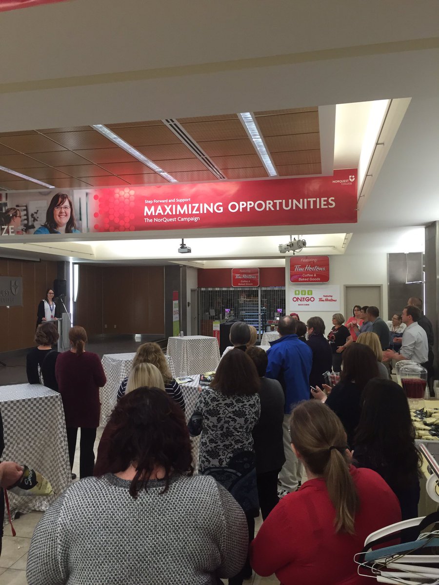 NorQuest's tweet image. We&apos;re kicking off a great year of #Shine! Our employee-driven bursary/student awards campaign #SupportStudentSuccess