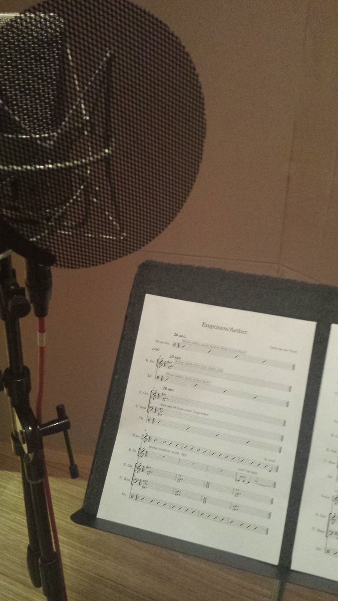 Recording the last tunes! #kontrabandkollektif #music #toronto #femalecomposers