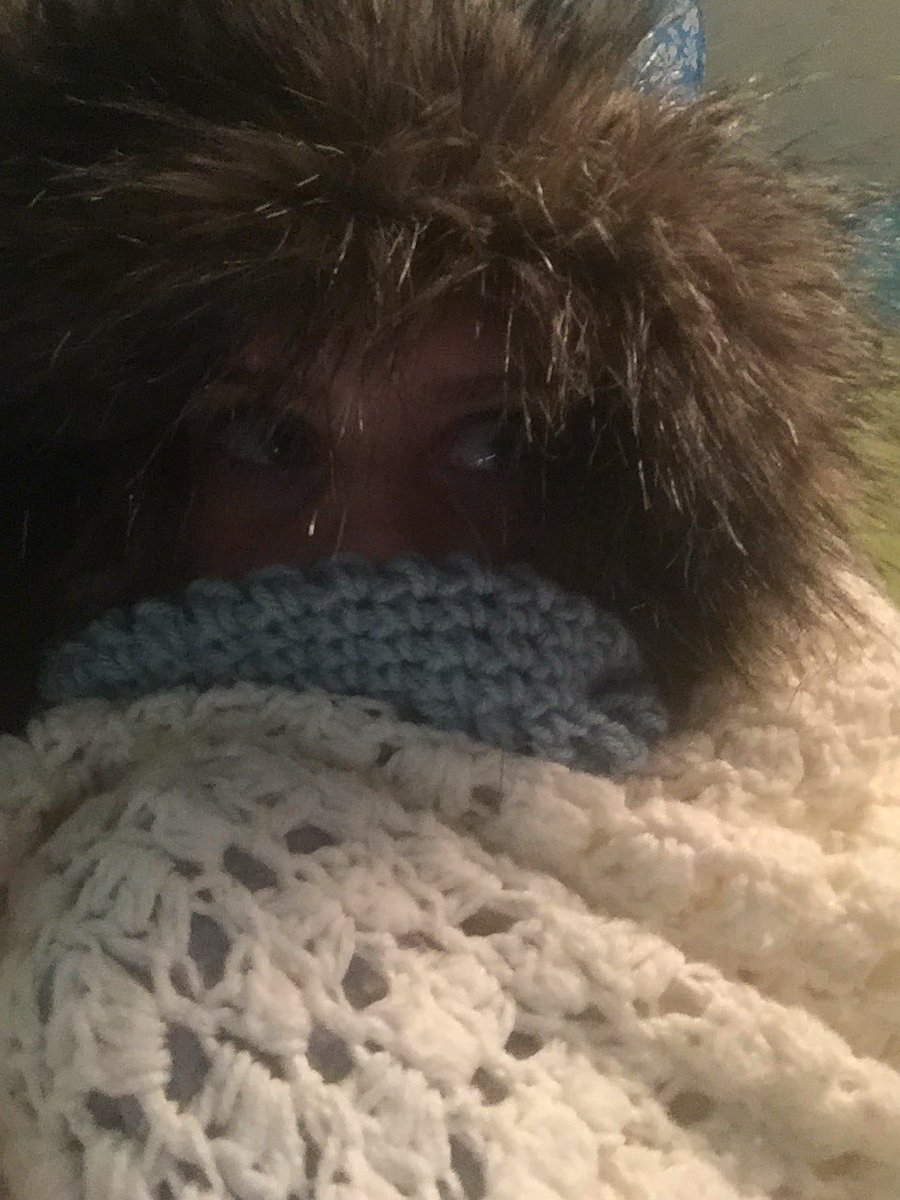 When it's like -12 degrees outside and you mom won't turn on the heat