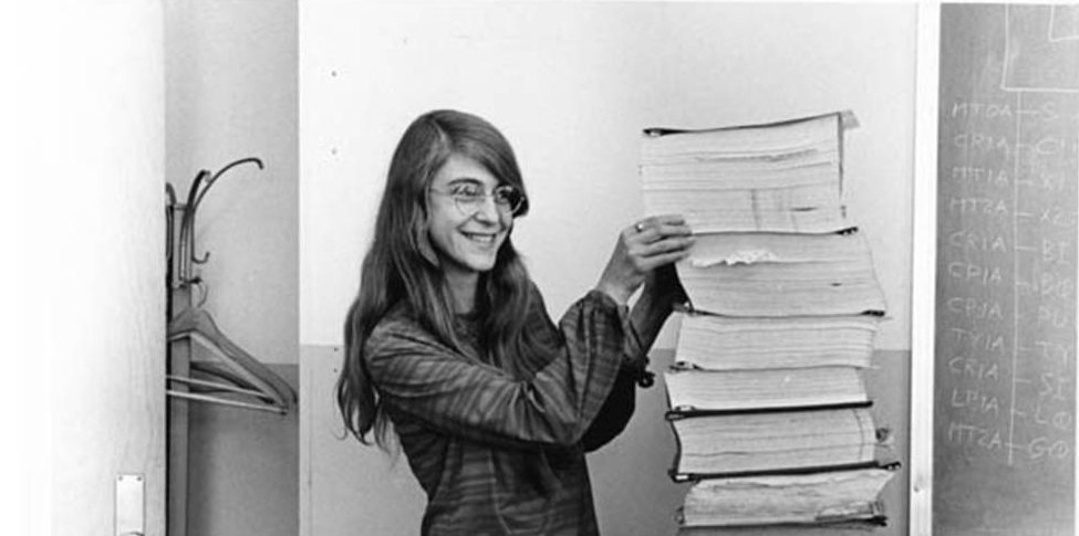 Today, <a href="/NASA/">NASA</a> engineer Margaret Hamilton, who helped land Apollo11 on the moon, receives the #MedalofFreedom nasa.gov/feature/margar…