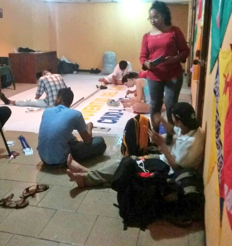 CLOC_LVC's tweet photo. #Venezuela previa del XV Campamento Latinoamericano de la Juventud de CLOC LVC #Juventuddelcampo y la ciudad, construyendo soberania popular https://t.co/fBWZU4rE9X