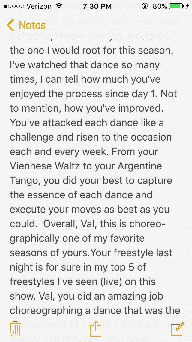 dawseykins's tweet photo. A letter for team #valaur!! 💗💗 I wish you two the best of luck tonight💗💗💫💫 @lzhernandez02 @iamValC https://t.co/akvjSGfMfh