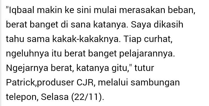 baalebasalki's tweet photo. Semangat teruss yaa sayanggg 😘😘💪💋❤ @iqbaale https://t.co/wnuMfoupfn