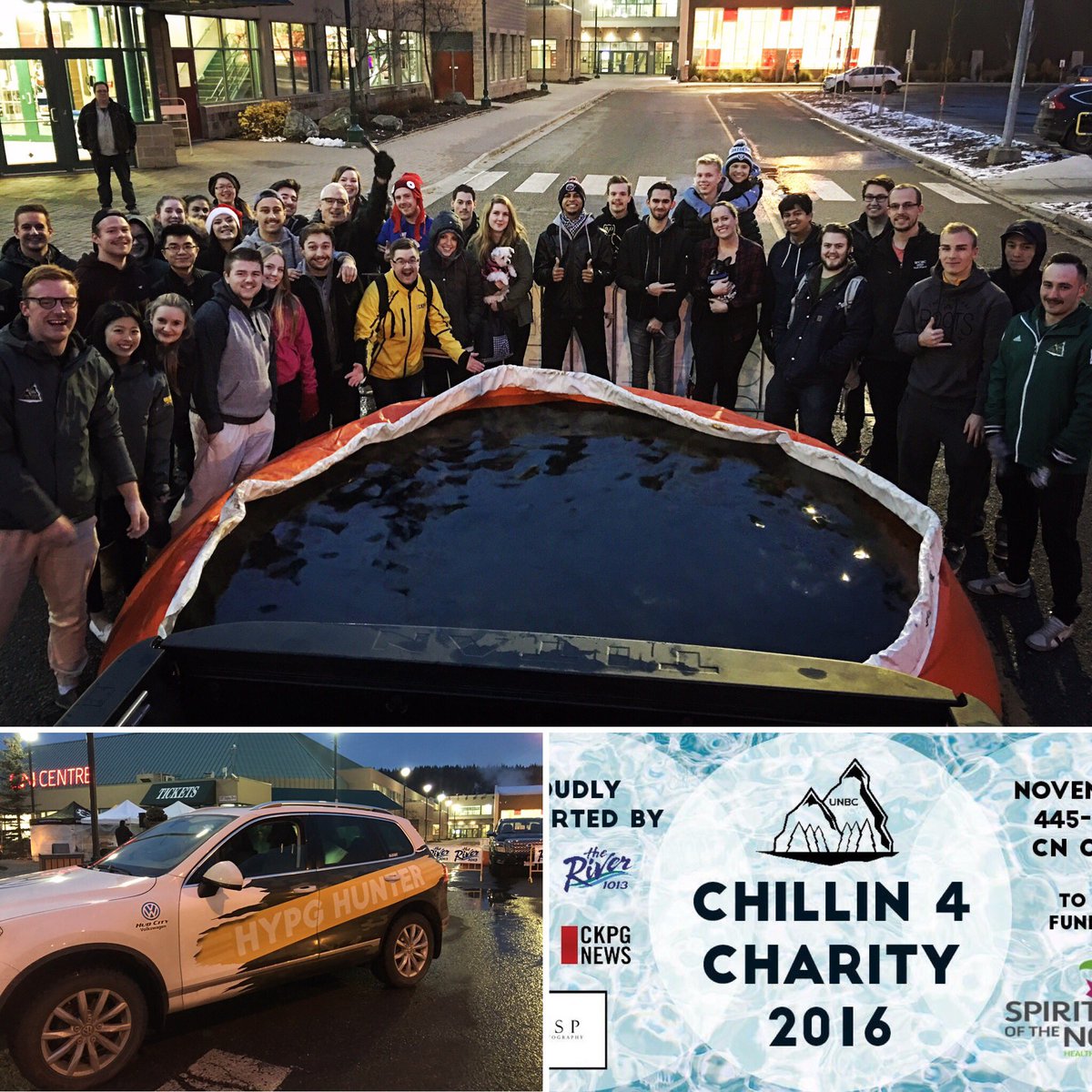 Let the fun begin! Shoutout to <a href="/UNBCJDCW/">UNBC JDC WEST</a> for all their exceptional <a href="/Spirit_North/">Spirit of the North</a> fundraising efforts! #HYPG #C4C