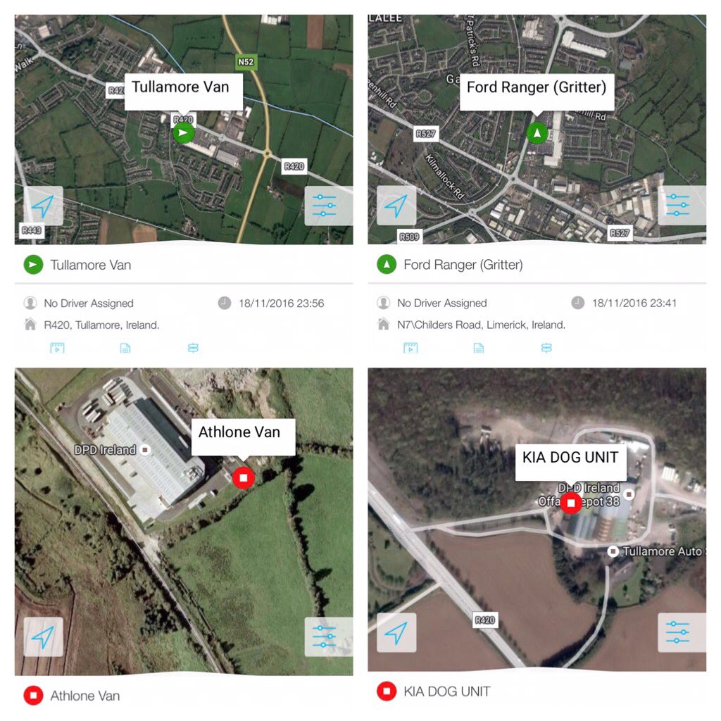 MidlandSecurity's tweet photo. 24/7 Real Time Fleetmatics GPS vehicle tracking systems fitted on all our company vehicles for driver safety and also for client reporting. https://t.co/OrkIZH8MR4